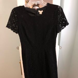 Black lace dress